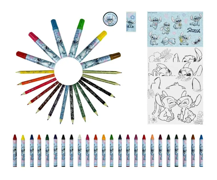 Lilo si Stitch, set artistic, 51 piese