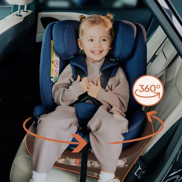 Lionelo, Bastiaan One, scaun auto, Black Carbon, 40-150 cm