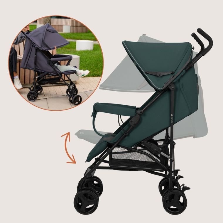 Lionelo, Elia, carucior sport, Green Graphite