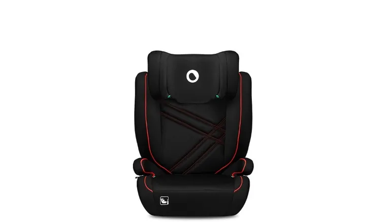 Lionelo, Hugo, I-size, scaun auto, 100-150 cm, Sporty Black Red