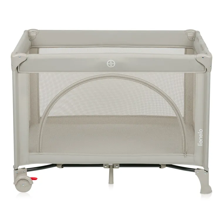 Lionelo, Laura, patut de volaj compact 2in1, Beige Sand