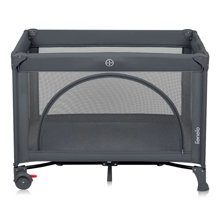 Lionelo, Laura, patut de volaj compact 2in1, Grey Concrete