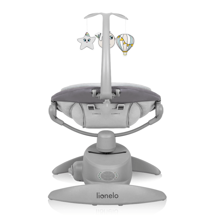 Lionelo, Mell, leagan ergonomic, Grey Stone