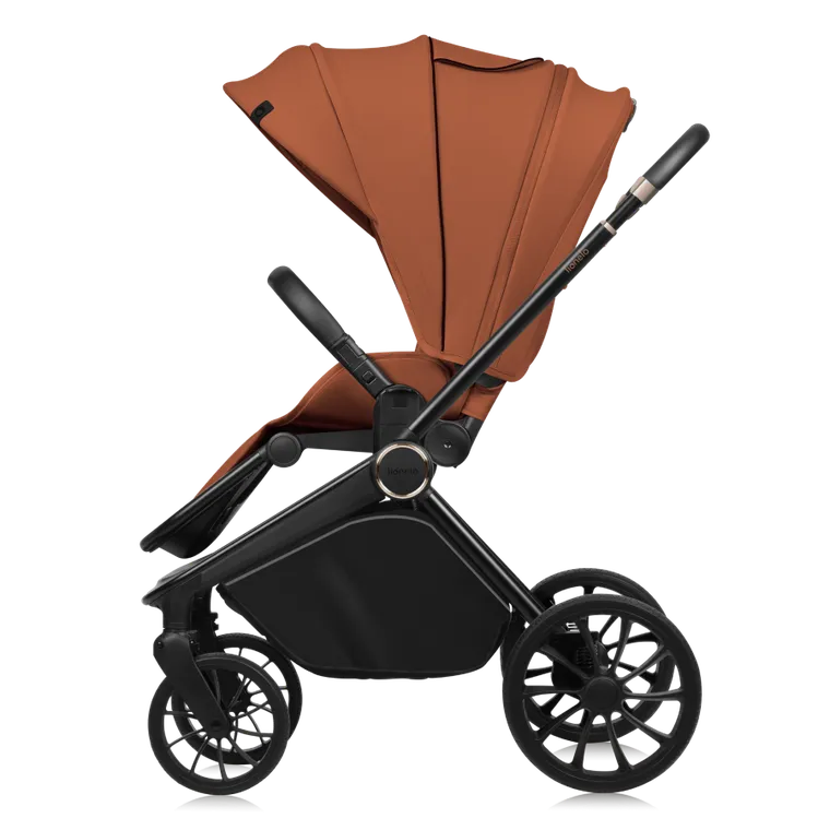 Lionelo, Mika Plus, carucior multifunctional, Brown Rust