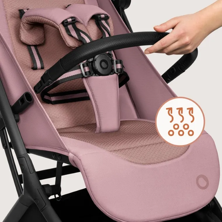 Lionelo, Sia, carucior sport, Pink Rose