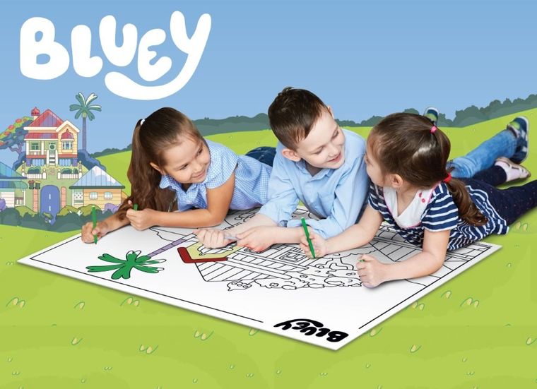 Lisciani, Bluey, puzzle cu doua fete, 24 piese