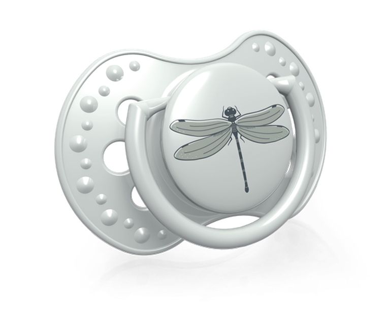 Lovi, Botanic Boy, suzeta dinamica din silicon, 6-18 luni, 2 buc.