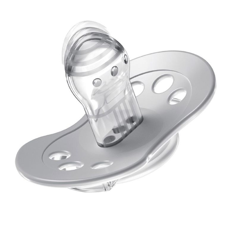 Lovi, Hey Boy, suzeta dinamica din silicon, 6-18 luni, 2 buc.