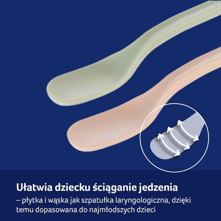 Lovi, lingura de hranire, Pistachio, 2 buc.