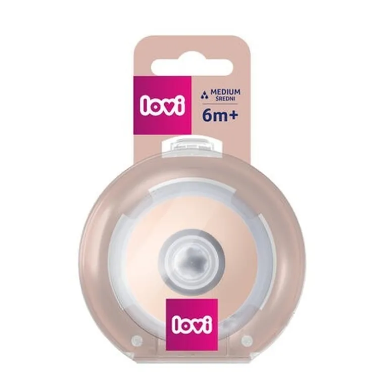 Lovi, Mammafeel, tetina dinamica pentru hranire, debit medium, 6m+