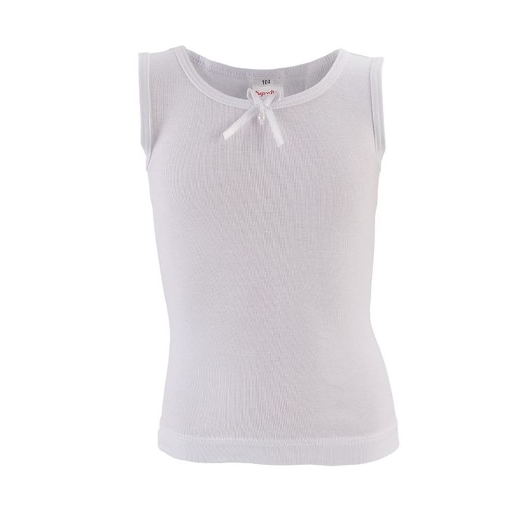 Maiou pentru fete, alb, Tup Tup