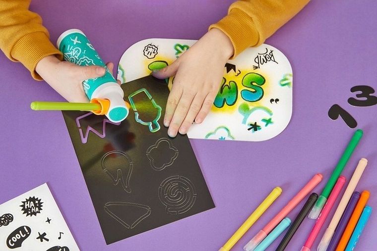 Maped Creativ, Airbrush Maker, set creativ de pictura graffiti
