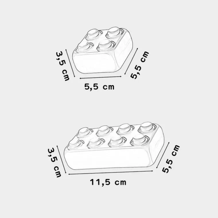 Marioinex, Junior, set de constructie, blocuri XL, 25 piese