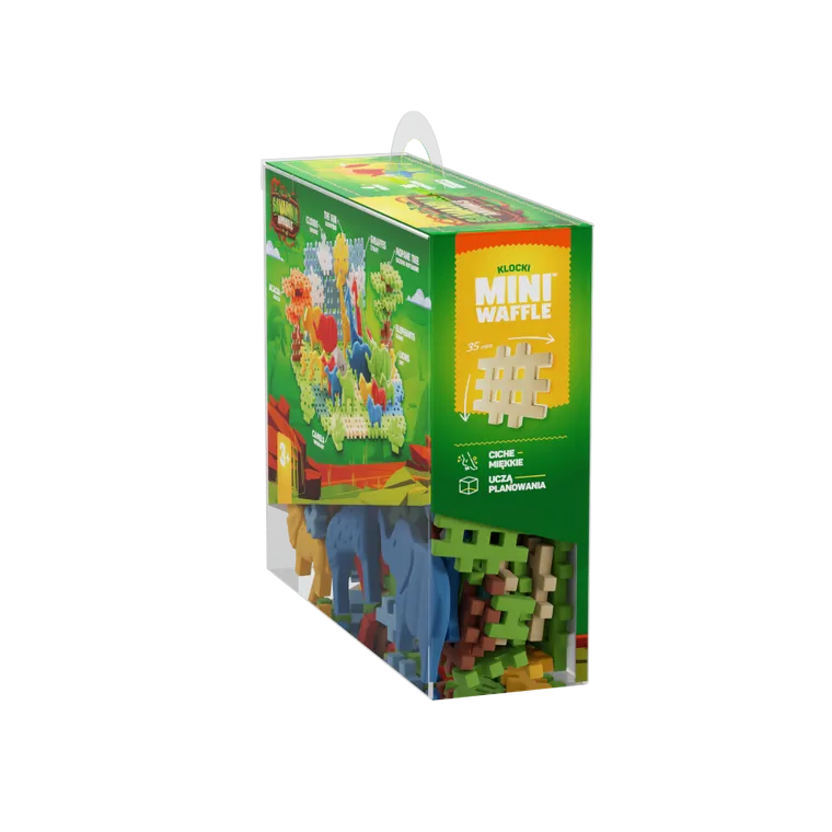 Marioinex, Mini Waffle, Animals Savanna, set de constructie, 100 piese
