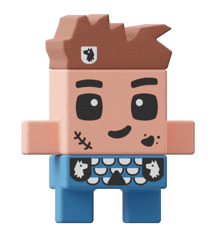 Marioinex, Mini Waffle, Turnul Fanteziei, set de constructie, 148 piese