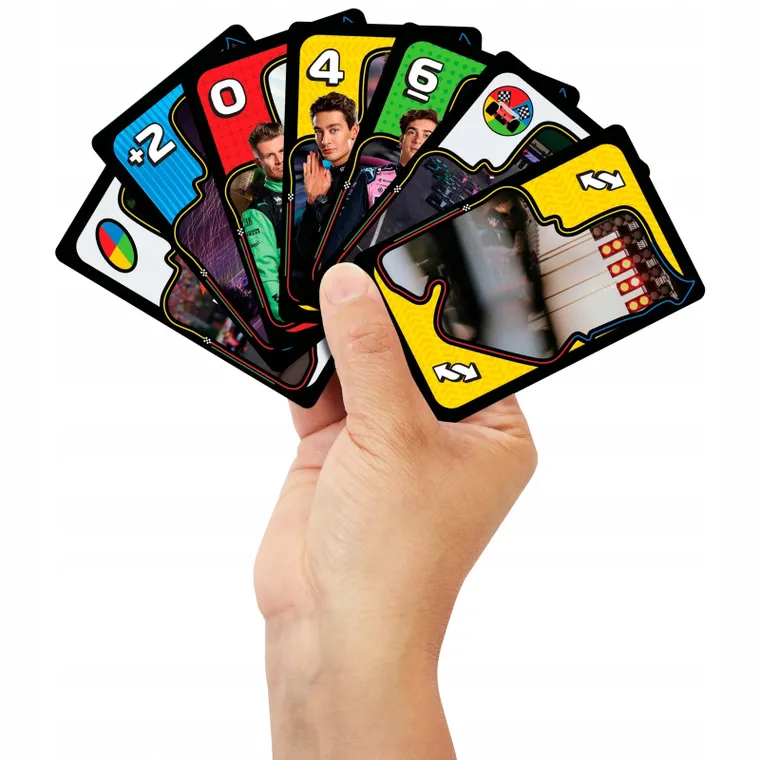 Mattel, UNO Formula 1, joc de carti