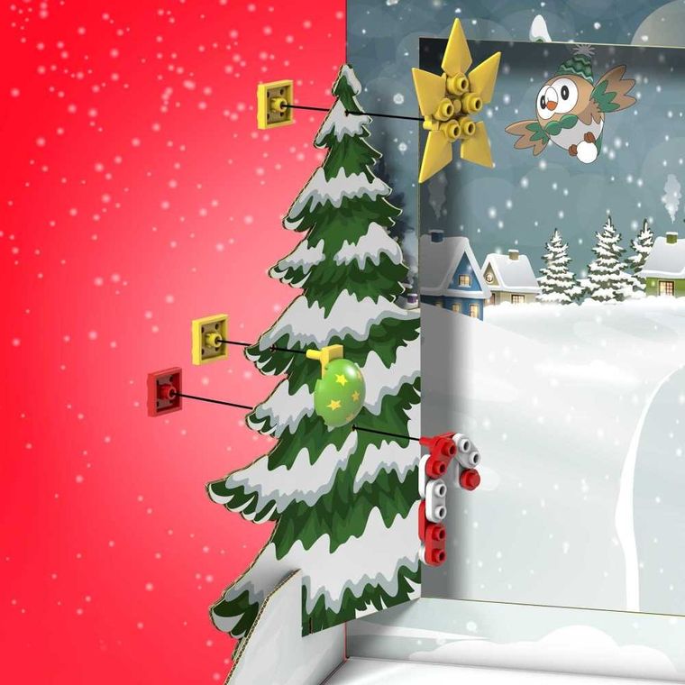 MEGA Construx, Pokemon, Calendar de advent 2024