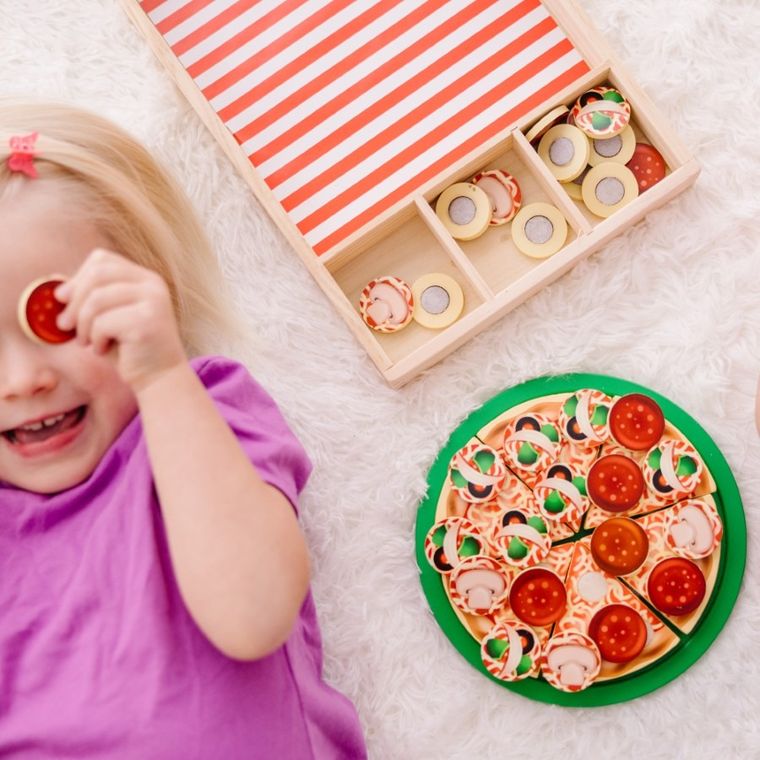 Melissa & Doug, Pizza Party, set de joaca