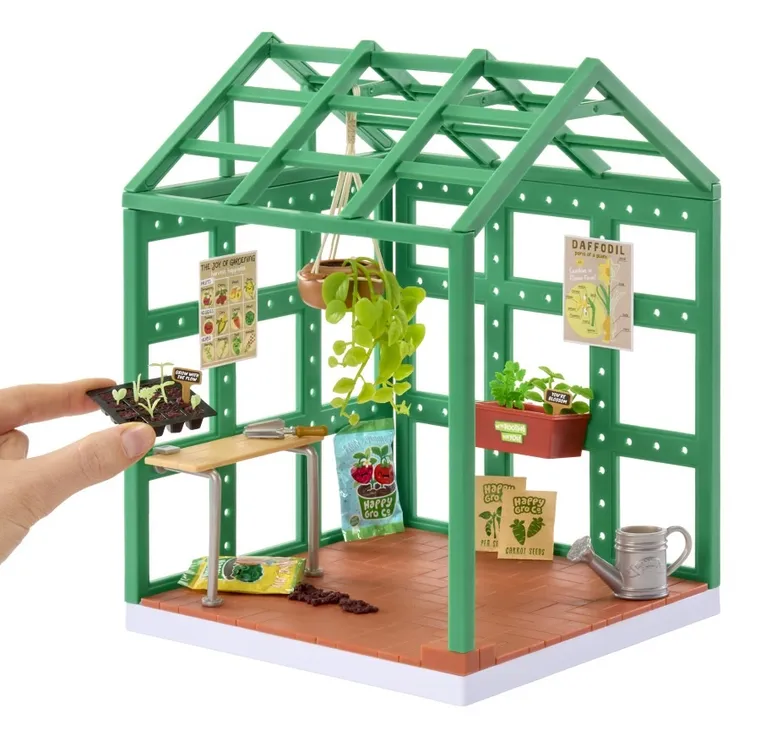 MGA's Miniverse, Spaces, Starter Pack Greenhouse, set de joaca
