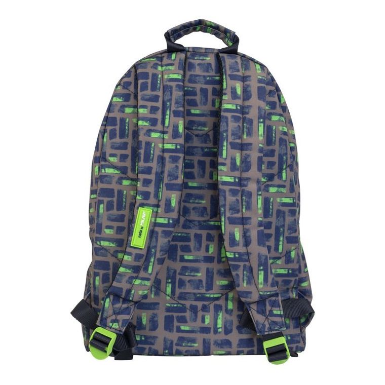 Milan, Maze, rucsac pentru scoala, maro-verde