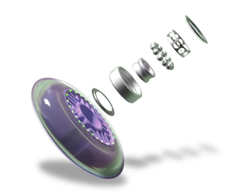 Milly Mally, Gravity, masinuta gravitationala fara pedale, alb-violet