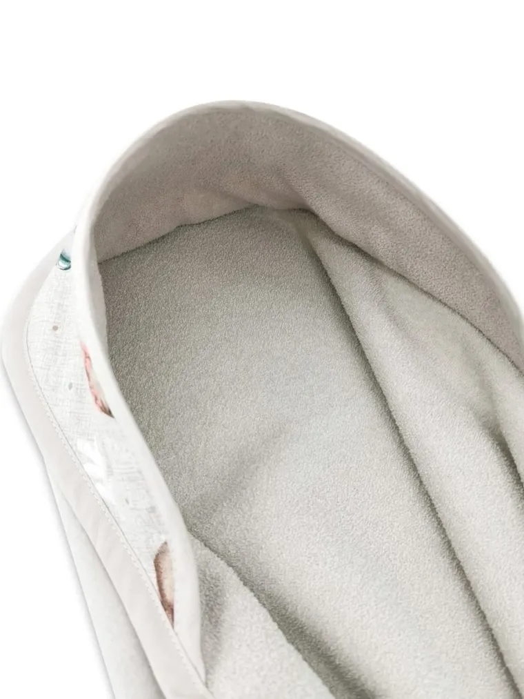 MimiNu, Caruselul, halat de baie, termofrotte, bej, 100-100 cm