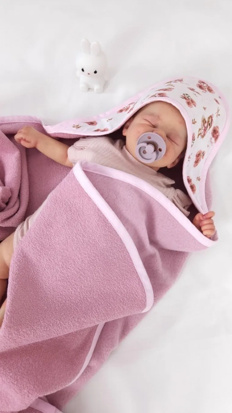 MimiNu, Ratuci, halat de baie, termofrotte, roz