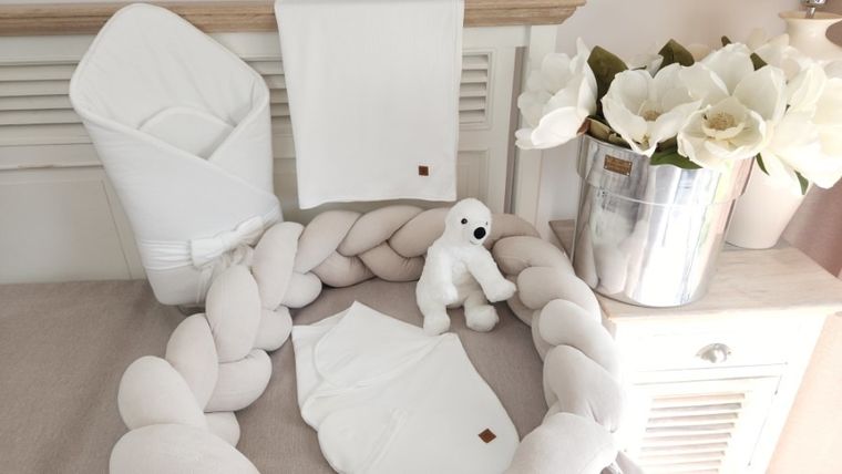 MimiNu, Soft, patura, 75-100 cm, ecru