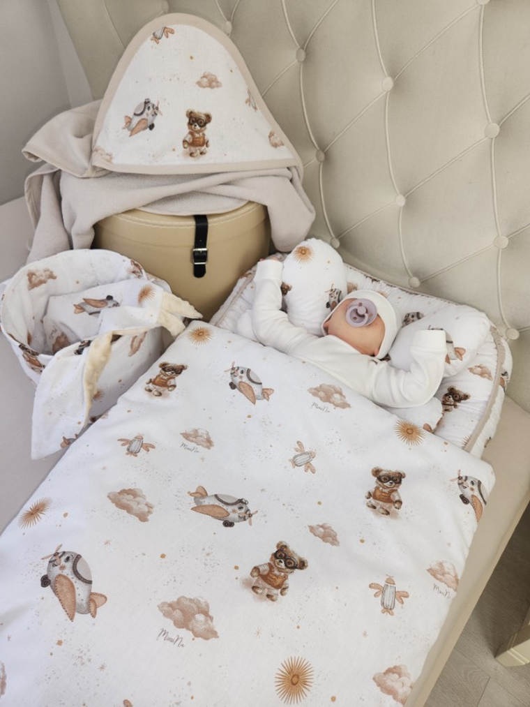 MimiNu, Ursuleti, halat de baie, termofrotte, bej