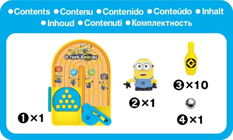 Minioni, U-turn Bowling, joc de indemanare