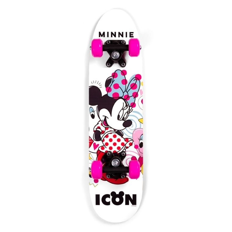 Minnie Mouse, skateboard din lemn, 61 cm
