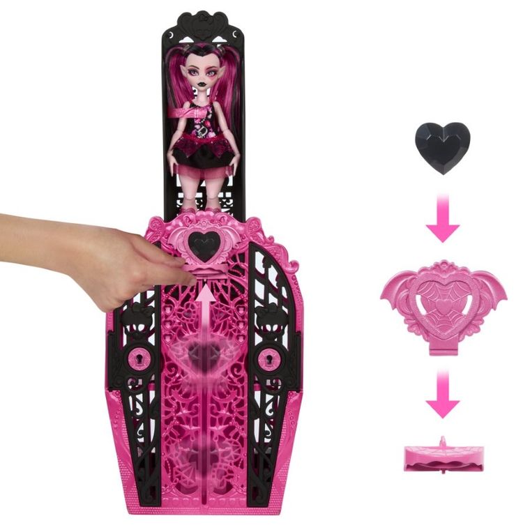 Monster High, Skulltimate Secrets, papusa Draculaura, Serie 4