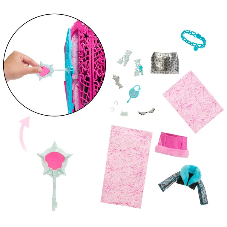 Monster High, Skulltimate Secrets, Serie 6, papusa Catty Noir