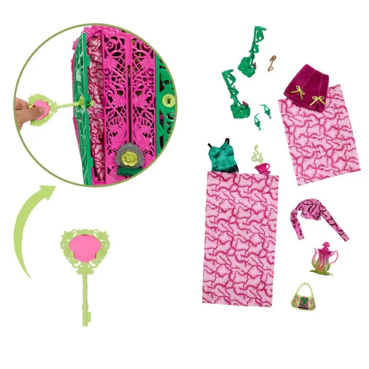 Monster High, Skulltimate Secrets, Venus McFlytrap, papusa cu accesorii