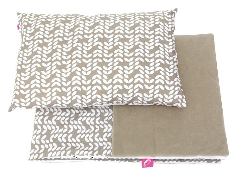 Motherhood, paturica cu perna pentru prescolari, Beige Classics