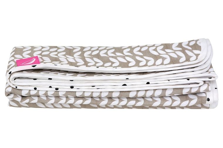 Motherhood, Paturica de muselina 100-120 cm cu doua straturi, Beige Classics