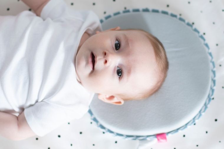 Motherhood, Perna ergonomica de stabilizare pentru bebelusi, Grey/Blue Classics