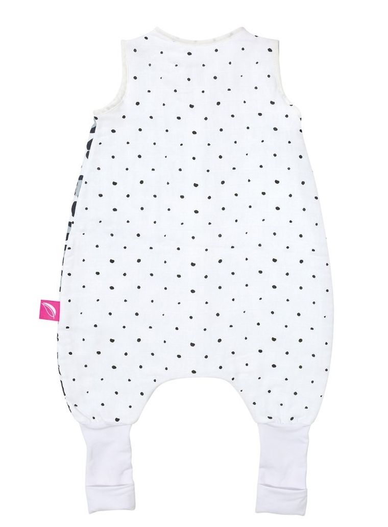 Motherhood, Sac de dormit din muselina, cu craci, 1,5-2,5 ani, Blue Leopardus