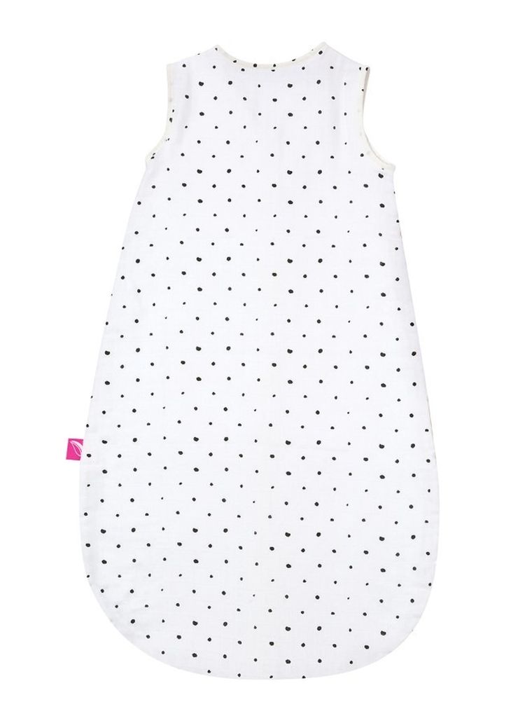Motherhood, Zip-A-Round Sac de dormit din muselina 2in1 (3-18 luni), Blue Leopardus