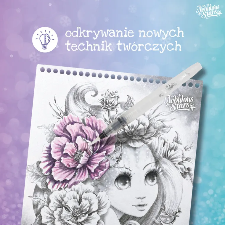 Nebulous Stars, Estrelia, carte de colorat cu marker de apa
