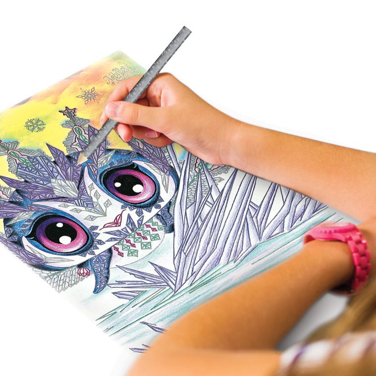 Nebulous Stars, Iceana, caiet de schite cu markere metalizate