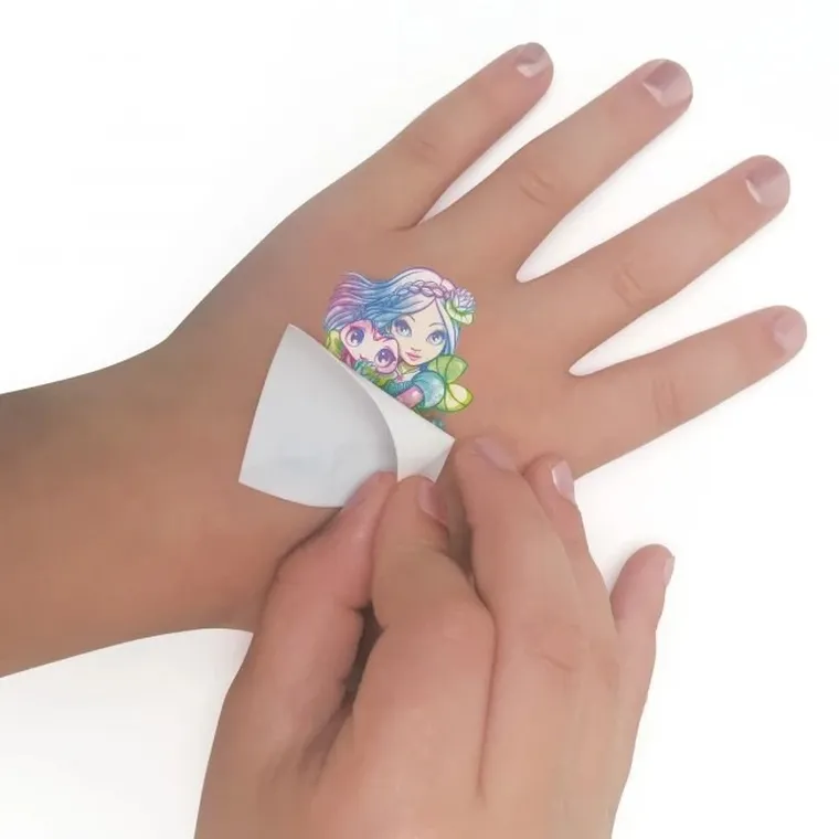 Nebulous Stars, Nenuphia, tatuaje pentru copii, 3 tipuri