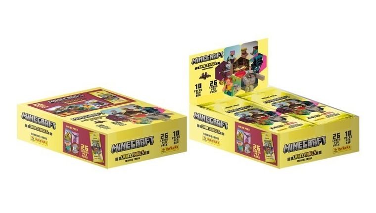 Panini, Minecraft, plic Fat Pack cu carti, 1 buc.