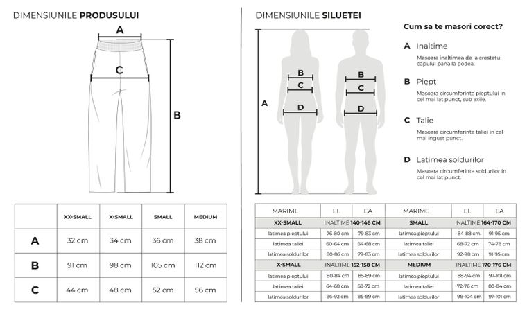 Pantaloni de trening largi wide oversize NOWEAR