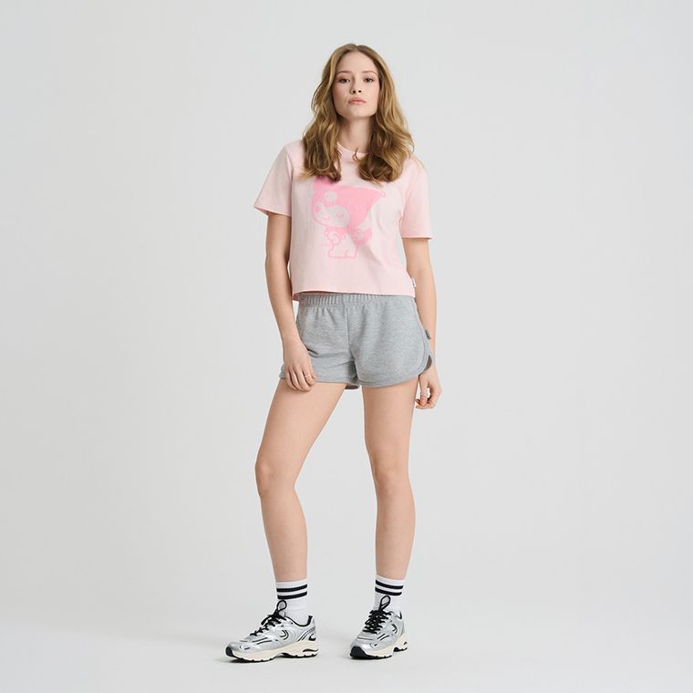Pantaloni scurti din bumbac pieptanat NOWEAR