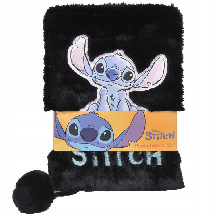 Paso, Lilo si Stitch, jurnal cu lacatel de plus, A5, 96 foi, cu linie, Sky Blue