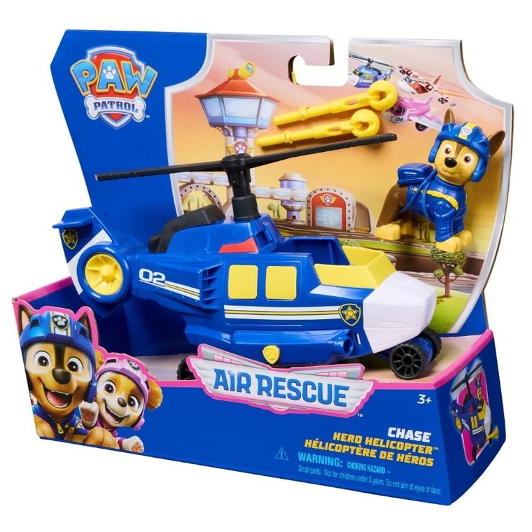 Paw Patrol, Air Rescue, Chase, elicopter cu figurina