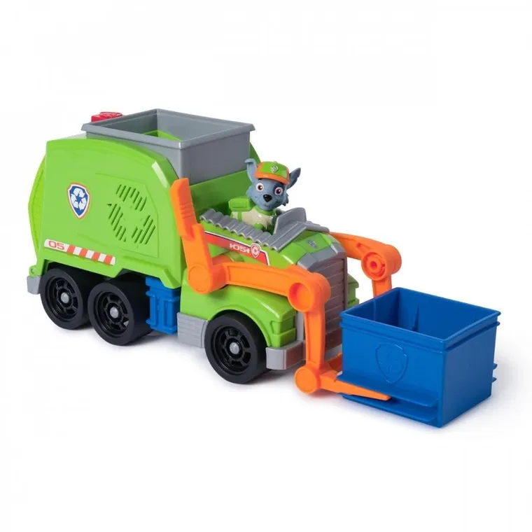 Paw Patrol, Rocky, masina cu figurina