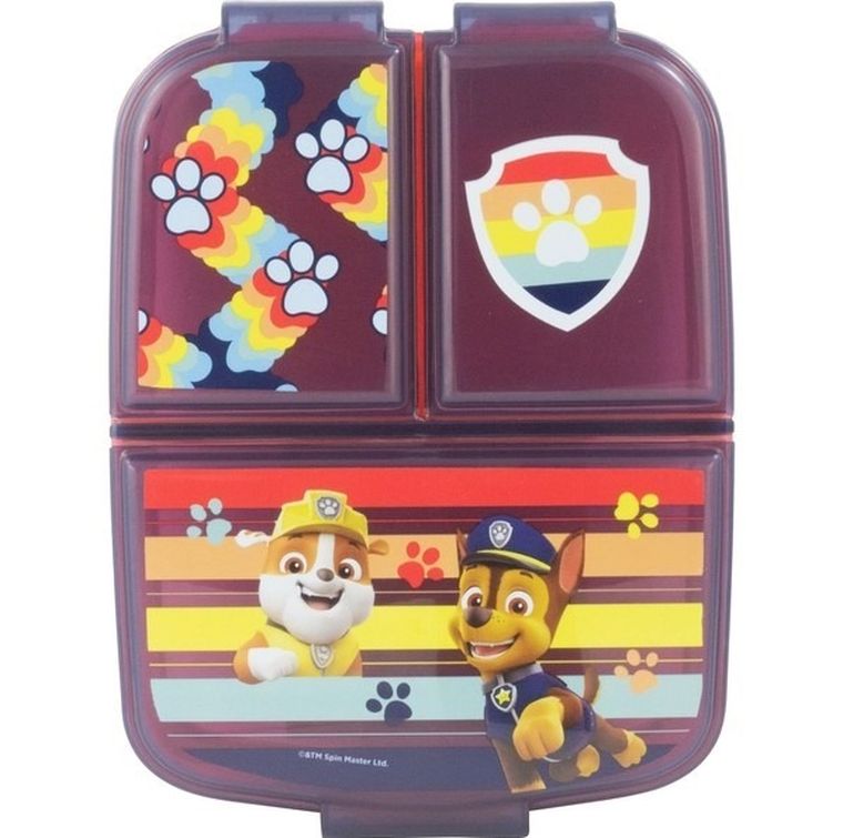 Paw Patrol, Rubble, Chase si Marshall, cutie pentru pranz