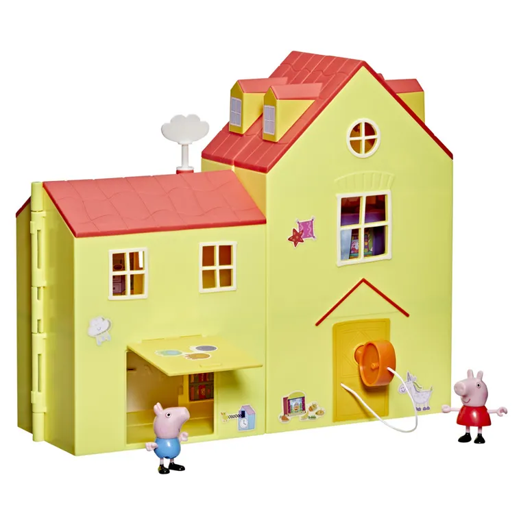 Peppa Pig, Big Peppa Family House, set de joaca cu figurine si accesorii